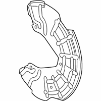 OEM 2013 Dodge Dart Shield-Splash - 68081534AC