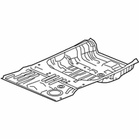 OEM 2018 Honda CR-V Panel Set, RR. Floor - 04655-TLA-A00ZZ