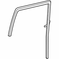OEM 2020 Toyota Tundra Glass Run - 68152-0C040