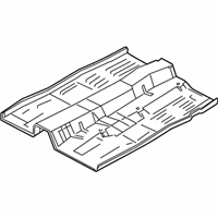 OEM 2000 Ford Focus Floor Pan Assembly - YS4Z-5411135-SA