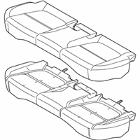 OEM 2022 Hyundai Venue CUSHION ASSY-RR SEAT - 89100-K2000-XDB