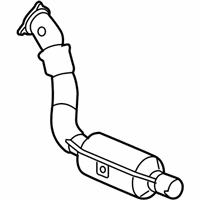 OEM 2006 Chrysler Pacifica Catalytic Converter - 4880670AC