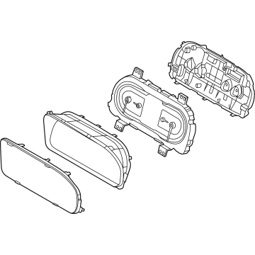 OEM 2022 Hyundai Tucson CLUSTER ASSY-INSTRUMENT - 94003-CW000