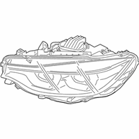 OEM BMW M4 Left Headlight - 63-11-7-478-155