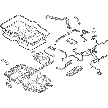 OEM Hyundai Tucson BATTERY SYSTEM ASSY - 37501-P0600