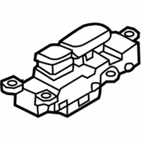 OEM 2017 Hyundai Santa Fe Sport Switch Assembly-Indicator Cover, LH - 93310-4Z320-U4X