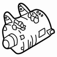 OEM 1999 Nissan Frontier Compressor Wo Cl - 92610-4S100