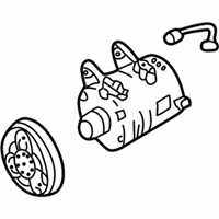 OEM 2001 Nissan Frontier Compressor Assembly - 92600-7B410