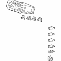 OEM Acura MDX Box, Driver Fuse - 38200-TZ5-A01