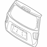 OEM 2009 Kia Borrego Panel Assembly-Tail Gate - 737002J041