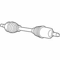 OEM 2014 Dodge Dart Axle Half Shaft - 52123543AC