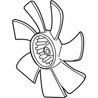 OEM Honda Crosstour Fan, Cooling - 38611-R40-A01