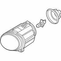 OEM 2001 BMW X5 Fog Lights, Left - 63-17-8-409-025