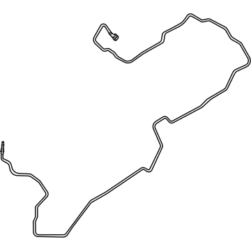 OEM 2020 BMW X5 SCAVENGE AIR LINE - 16-12-9-895-495