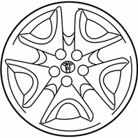 Genuine Toyota Celica Wheel Cover - 42602-20470