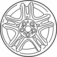 OEM Toyota Celica Wheel, Alloy - 42611-2B280