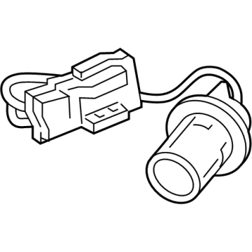 OEM Hyundai Santa Fe Holder & Wiring-Rear Combi, I/S - 92492-S2600