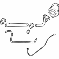 OEM GMC Sierra Filler Pipe - 22951207