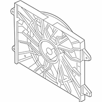 OEM 2017 Dodge Charger FANMODULE-Radiator Cooling - 5181995AC