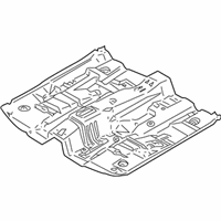 OEM 2004 Nissan Sentra Floor Assy-Front - 74312-4Z430