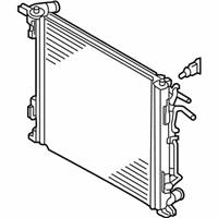 OEM 2017 Kia Sportage Radiator Assembly - 25310D9800