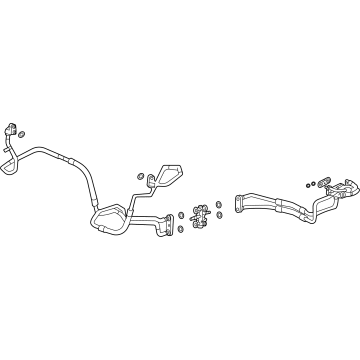 OEM 2022 Cadillac Escalade Cooler Pipe - 84882874