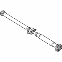 OEM BMW X6 Rear Drive Shaft Assembly - 26-10-7-589-128