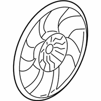 OEM Cadillac Escalade EXT Fan Motor - 20897351