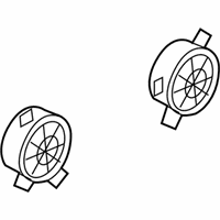 OEM Cadillac Escalade EXT Fan Motor - 20903475