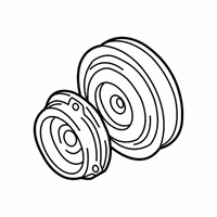 OEM Ram 3500 PULLEY-A/C Compressor - 68078146AA