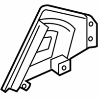 OEM 2014 Kia Rio MOULDING Assembly-Rear Door - 838401W200