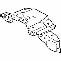 OEM 2007 Saturn Aura Bracket Asm-Battery Tray - 25848913