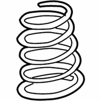 OEM 2005 Scion xA Coil Spring - 48131-52B60