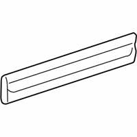 OEM Chevrolet Silverado 3500 Body Side Molding - 88937515