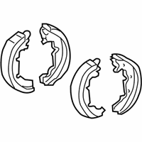 Genuine Chevrolet Corvette Parking Brake Shoe