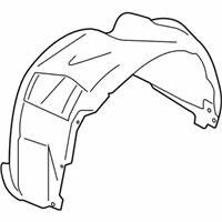 Genuine Ford Fender Liner - JR3Z-16102-E