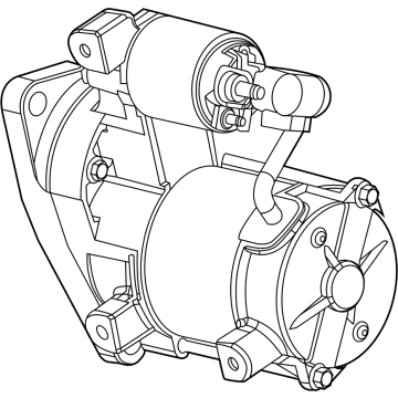 OEM 2020 GMC Sierra 3500 HD Starter - 12678744