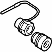 OEM 2004 Mercury Marauder Wheel Lock Kit - E9AZ-1A043-A