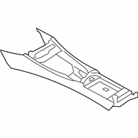 OEM BMW Z4 Centre Console, Leather - 51-16-9-181-374
