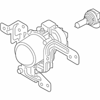 OEM Kia Soul Front Fog Lamp Assembly - 92201K0000