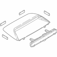 OEM 2019 Toyota Yaris High Mount Lamp - 81570-WB004