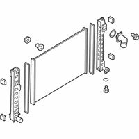 OEM Infiniti Q70 Radiator Assembly - 21410-1MG0A