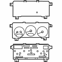 OEM 2007 Chrysler PT Cruiser Cluster-Instrument Panel - 5107633AI