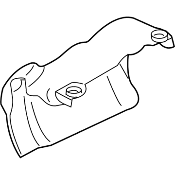 OEM 2022 GMC Sierra 3500 HD Heat Shield - 12705658
