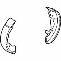 OEM 2008 Kia Spectra5 Parking Brake Shoe Kit Rear - 583502FA00