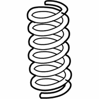 OEM Toyota MR2 Spyder Coil Spring - 48131-17710