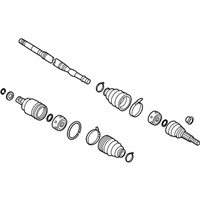 OEM 2022 Nissan Frontier Shaft Ft Drive - 39100-9BT0A