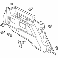 OEM Ford Quarter Trim Panel - JL1Z-7831113-FA