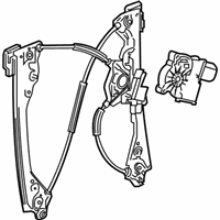 OEM 2016 Chevrolet Colorado Window Regulator - 84864995