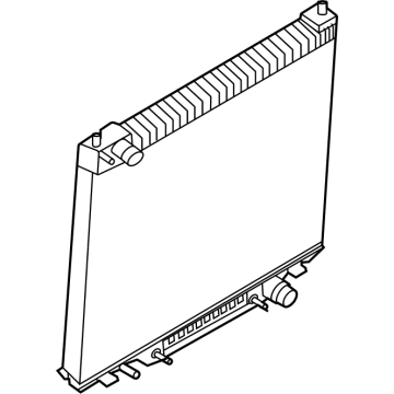 OEM 2021 Ford E-350 Super Duty Radiator Assembly - HC2Z-8005-A